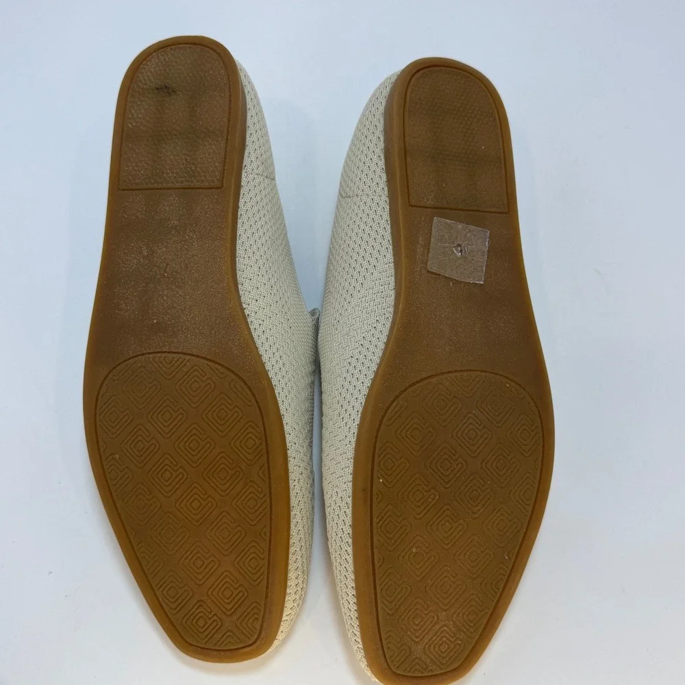 Dream Pairs Women Knit Loafers Beige Pointed Toe Flats SDLS2202W Size 7